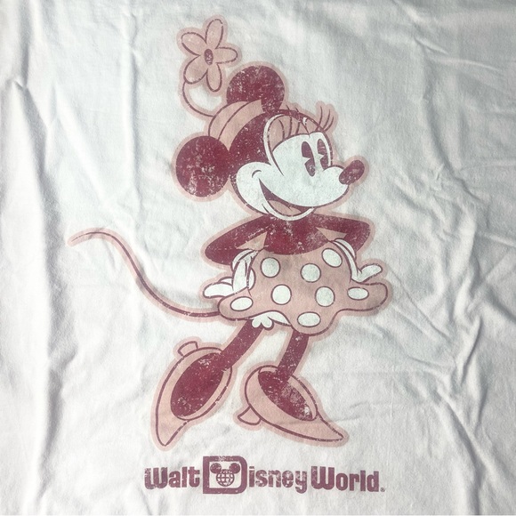 Disney Parks Minnie Mouse T-Shirt. XL. Pink - Picture 3 of 3